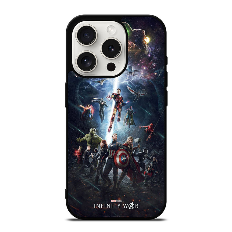 AVENGERS INFINITY WAR iPhone 15 Pro Case