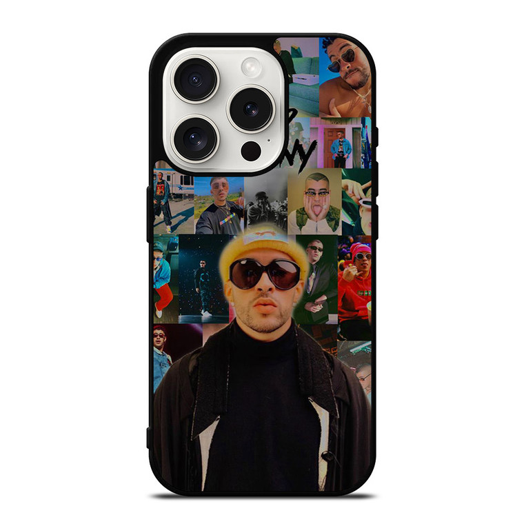 BAD BUNNY COLLAGE iPhone 15 Pro Case