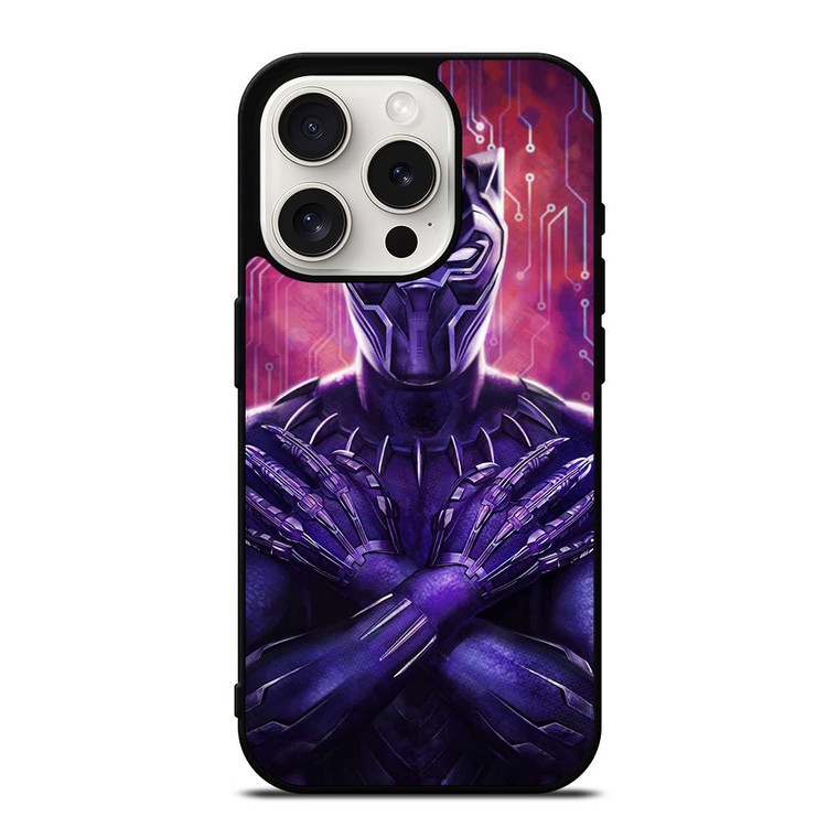 BLACK PANTHER MARVEL SUPERHERO 2 iPhone 15 Pro Case BLACK PANTHER MARVEL SUPERHERO 2 iPhone 15 Pro Case