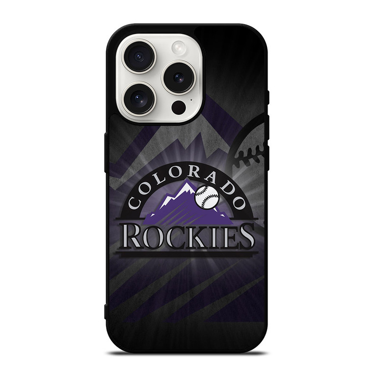 COLORADO ROCKIES LOGO iPhone 15 Pro Case