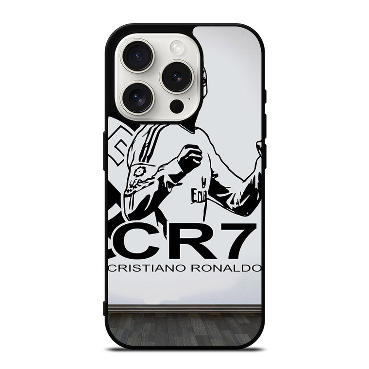 CRISTIANO RONALDO PAINTING iPhone 15 Pro Case