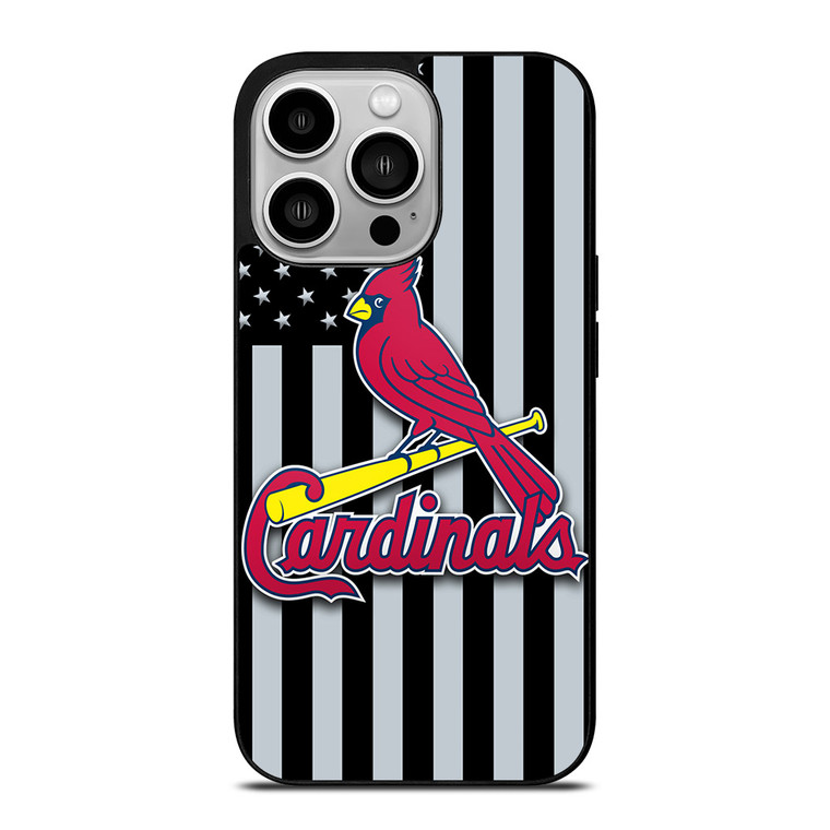 ST LOUIS CARDINALS LOGO 3 iPhone 14 Pro Case