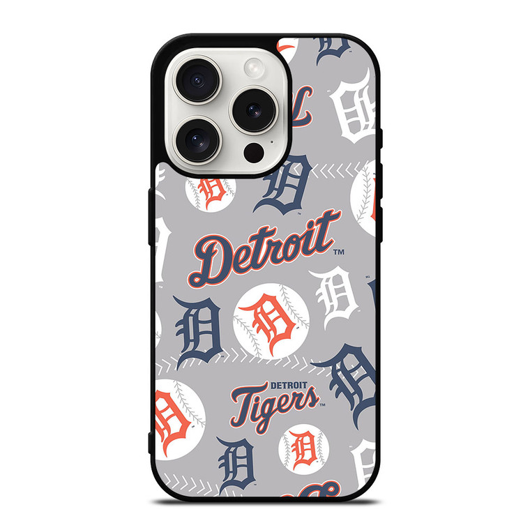 DETROIT TIGERS PATTERN 2 iPhone 15 Pro Case
