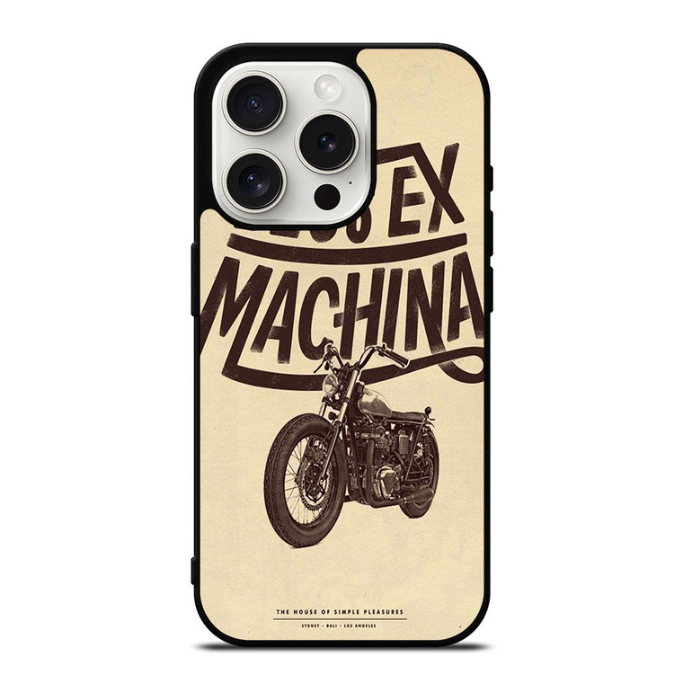 DEUS EX MACHINA POSTER iPhone 15 Pro Case