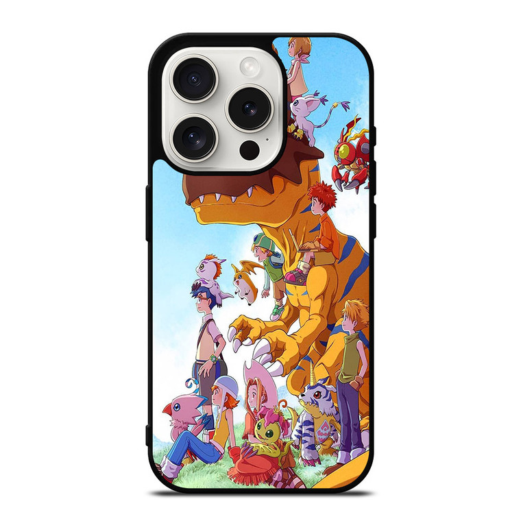 DIGIMON ALL PLAYERS iPhone 15 Pro Case