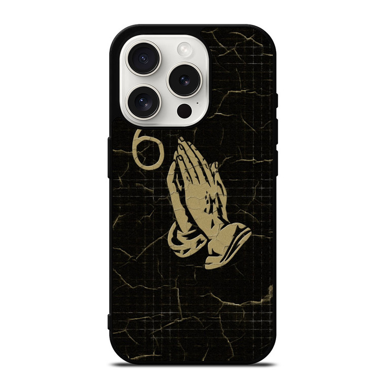 DRAKE PRAYING HANDS iPhone 15 Pro Case
