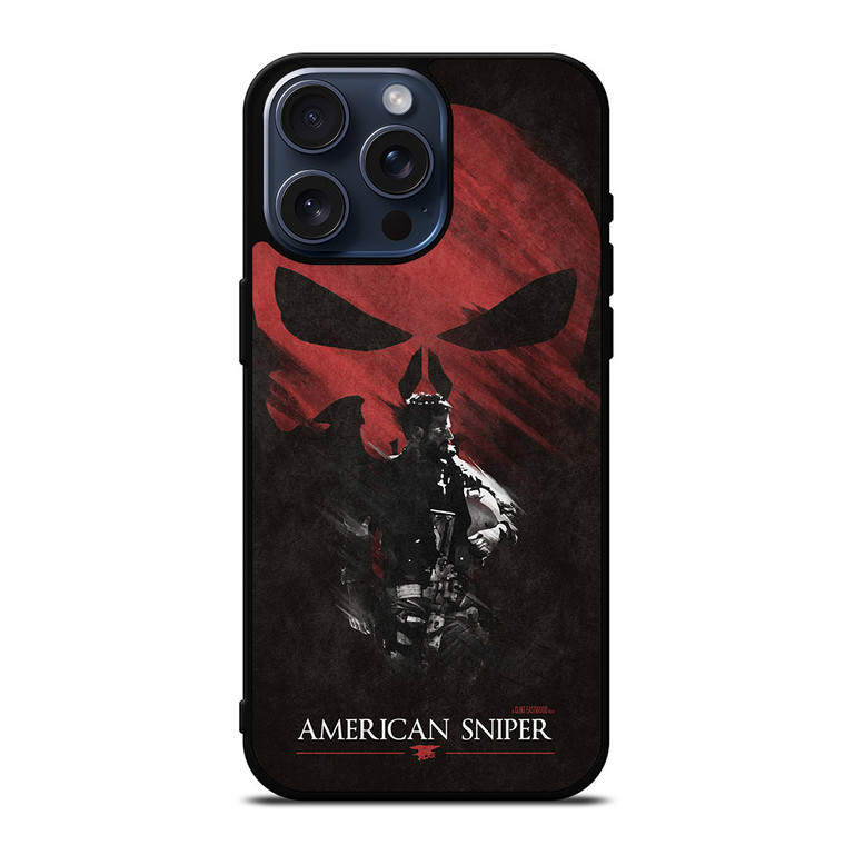 AMERICAN SNIPER SKULL iPhone 15 Pro Max Case