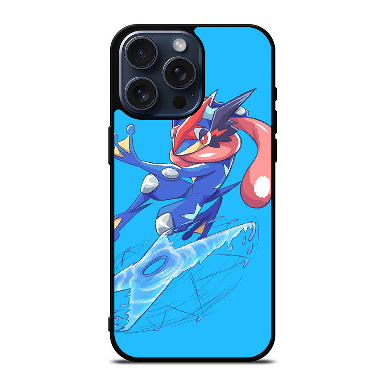 ASH GRENINJA POKEMON ART iPhone 15 Pro Max Case