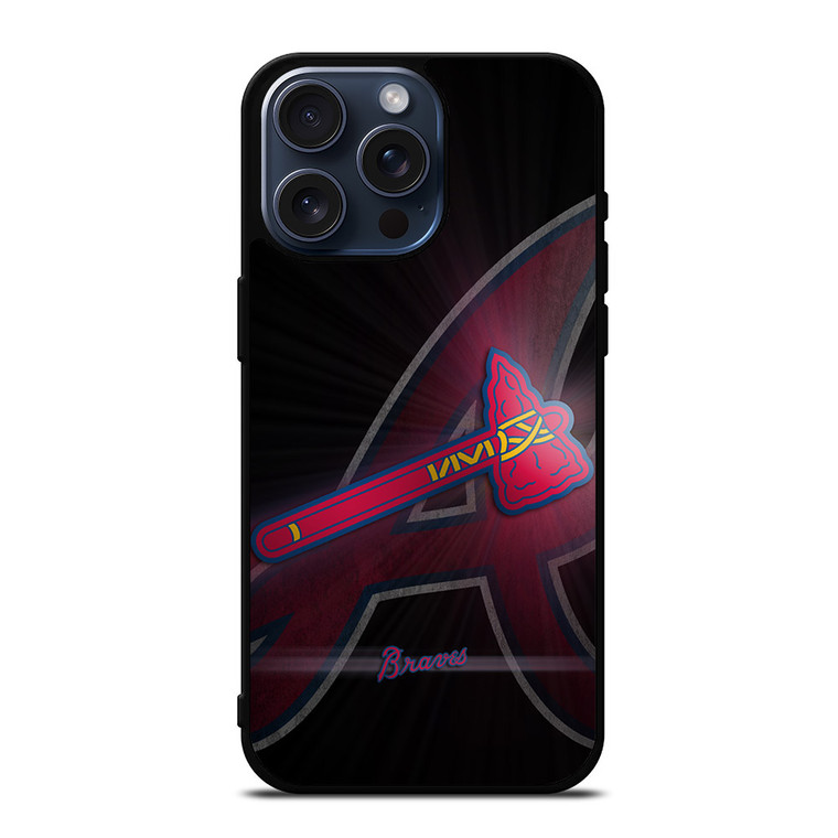 ATLANTA BRAVES LOGO 2 iPhone 15 Pro Max Case