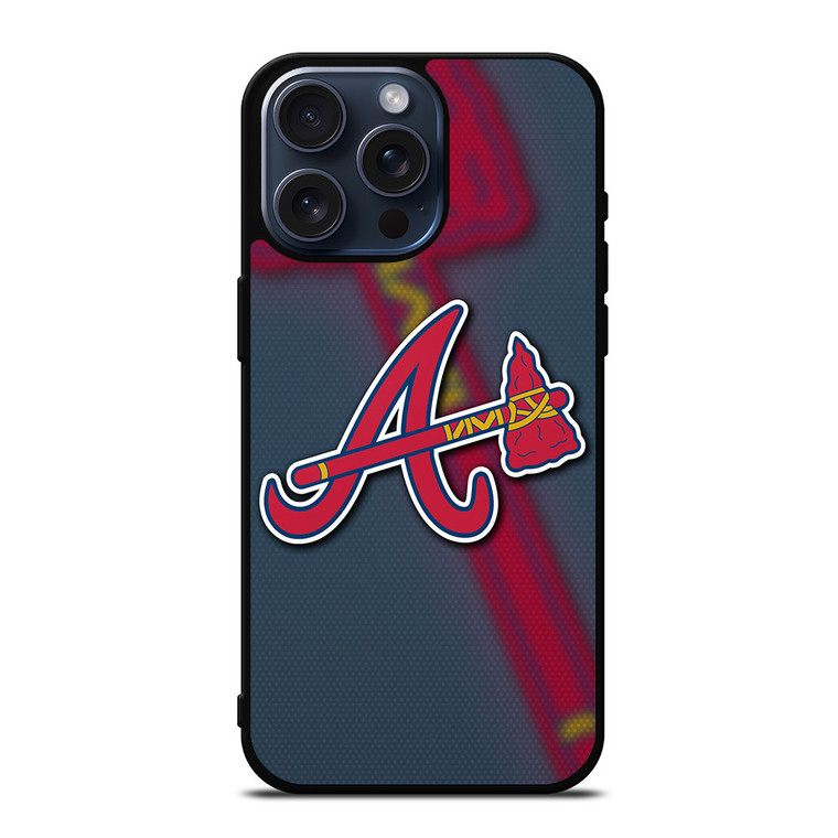 ATLANTA BRAVES LOGO iPhone 15 Pro Max Case