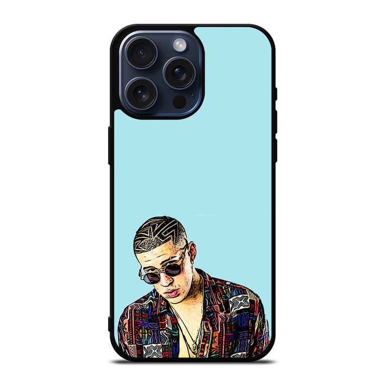 BAD BUNNY ART iPhone 15 Pro Max Case
