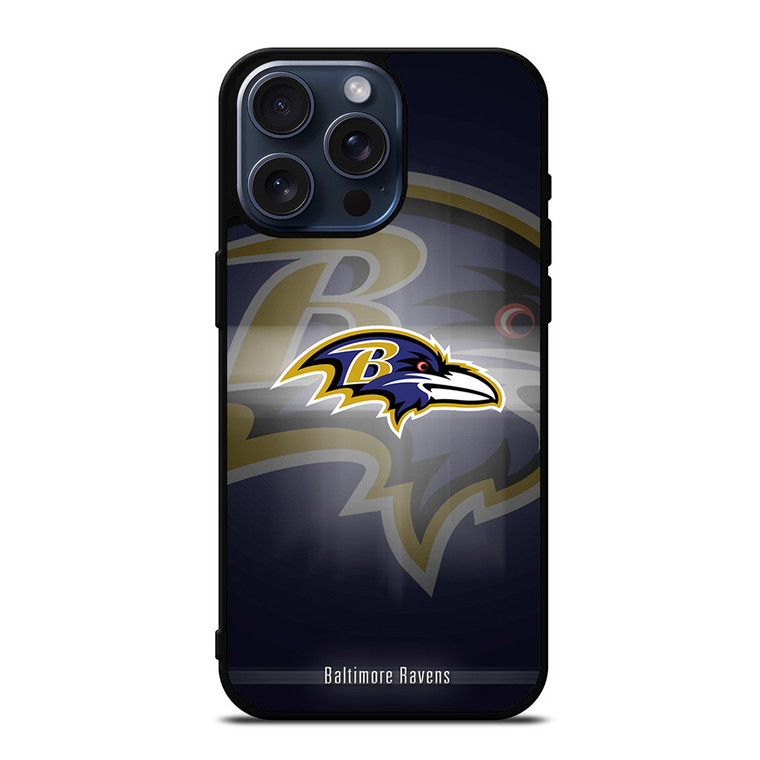 BALTIMORE RAVENS LOGO iPhone 15 Pro Max Case