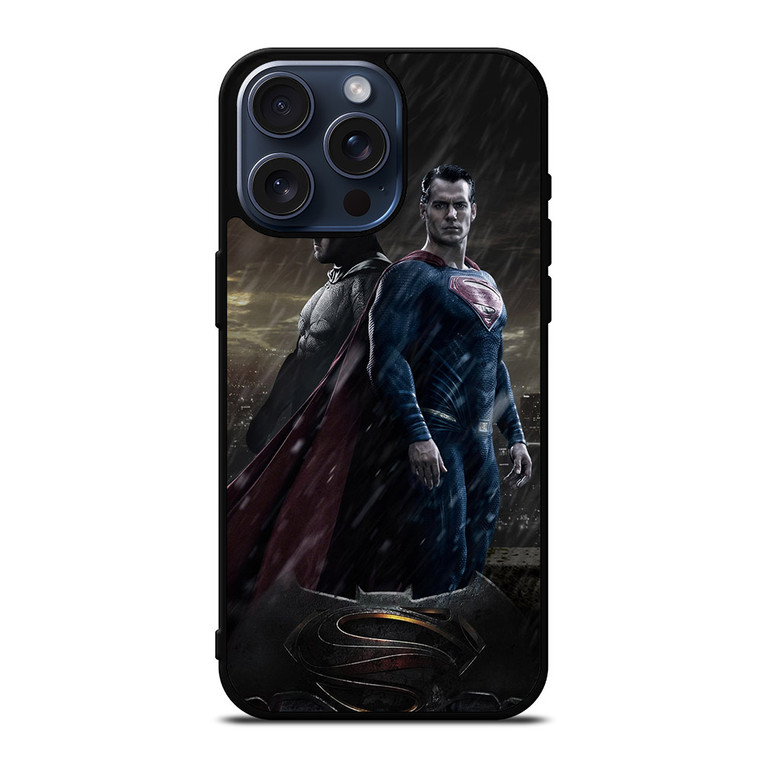 BATMAN VS SUPERMAN iPhone 15 Pro Max Case
