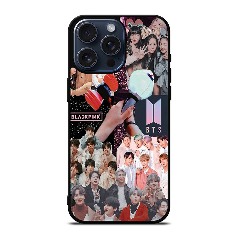 BLACKPINK BTS KPOP iPhone 15 Pro Max Case