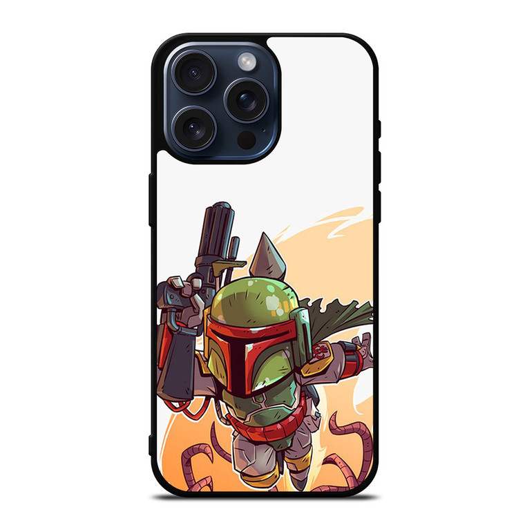 BOBA FETT STAR WARS 3 iPhone 15 Pro Max Case