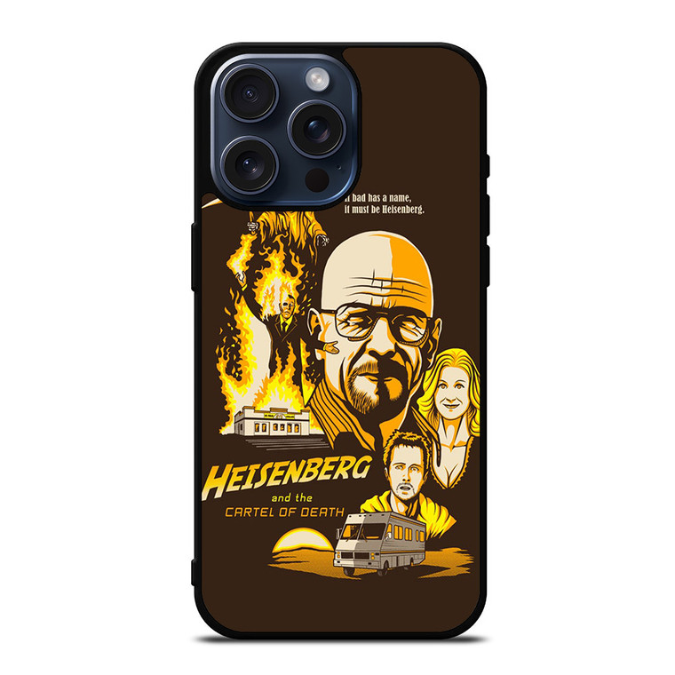 BREAKING BAD CARTEL OF DEATH iPhone 15 Pro Max Case