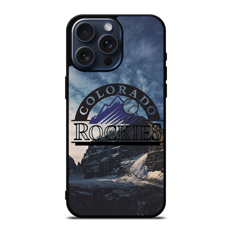 COLORADO ROCKIES LOGO 2 iPhone 15 Pro Max Case