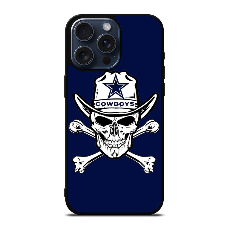 DALLAS COWBOYS SKULL iPhone 15 Pro Max Case