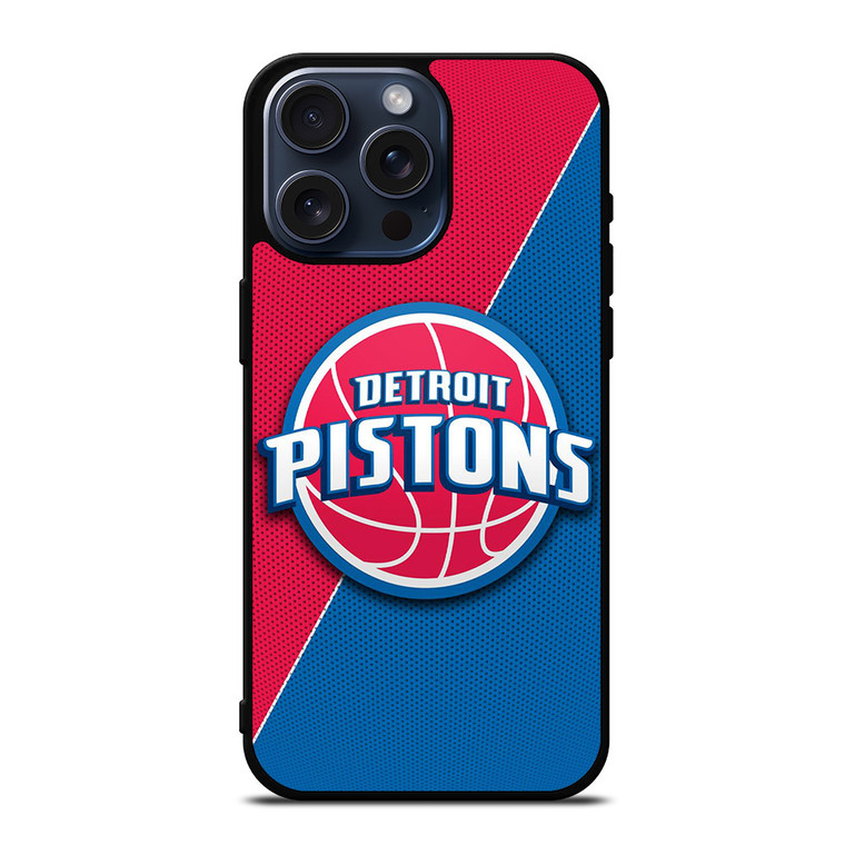 DETROIT PISTONS LOGO 4 iPhone 15 Pro Max Case