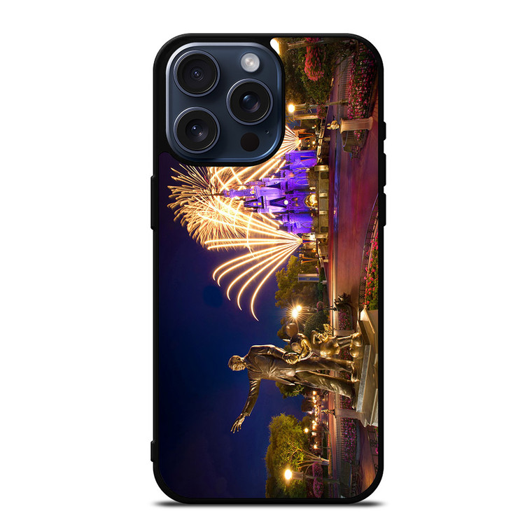 DISNEY CASTLE WALT FIREWORK iPhone 15 Pro Max Case