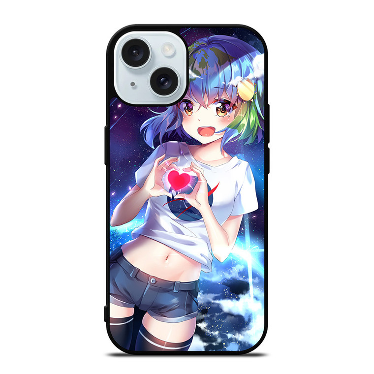 EARTH CHAN ANIME iPhone 15 Case