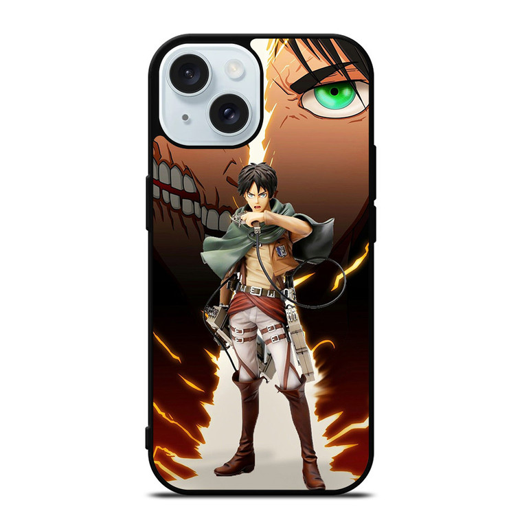 EREN ATTACK ON TITAN 2 iPhone 15 Case