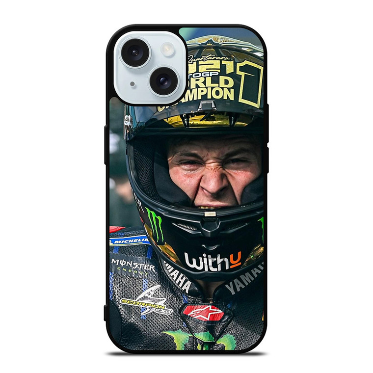 FABIO QUARTARARO HELMET iPhone 15 Case