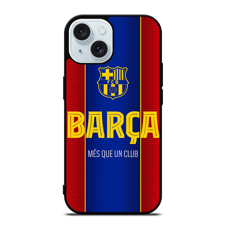 FC BARCELONA LOGO 2 iPhone 15 Case