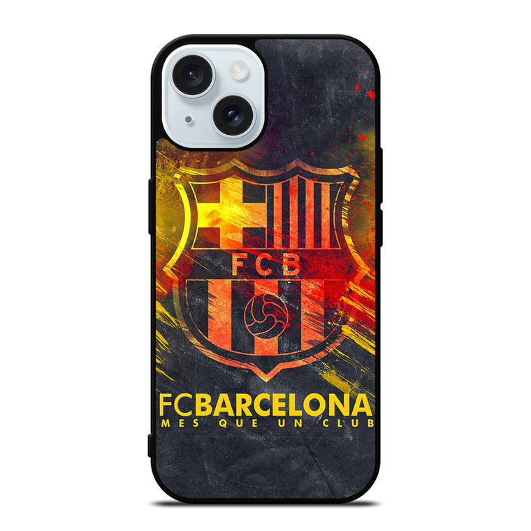 FC BARCELONA LOGO iPhone 15 Case