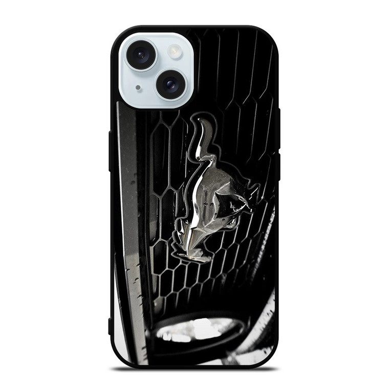 FORD MUSTANG LOGO 2 iPhone 15 Case