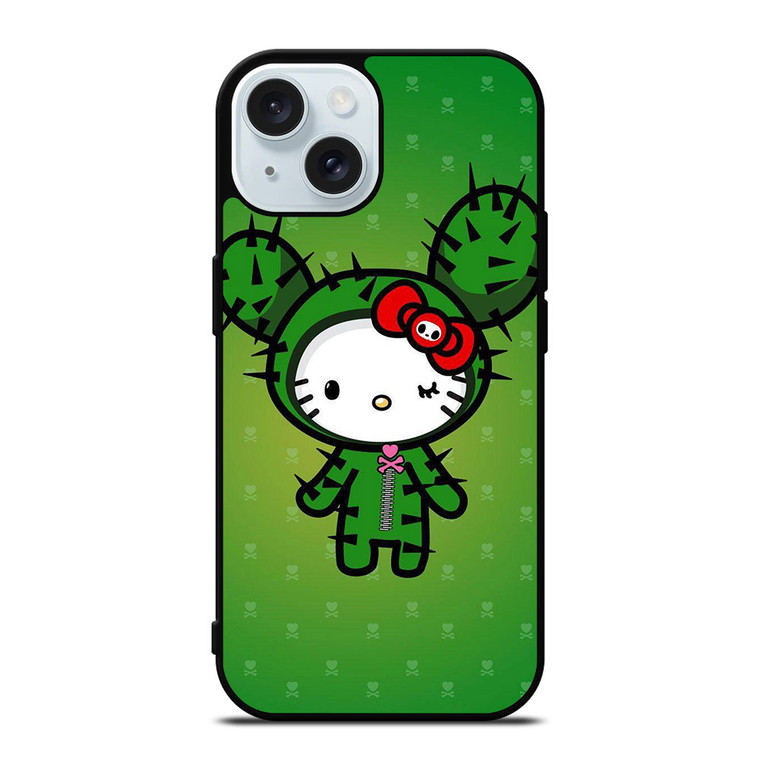 HELLOKITTY TOKIDOKI iPhone 15 Case