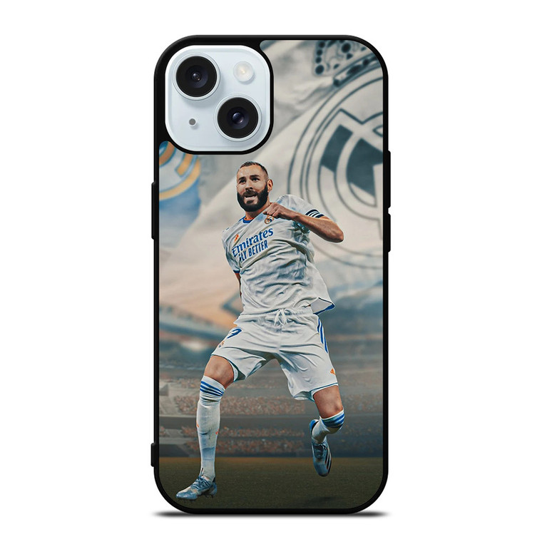 KARIM BENZEMA REAL MADRID iPhone 15 Case