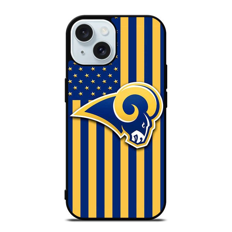LA RAMS LOGO NFL iPhone 15 Case