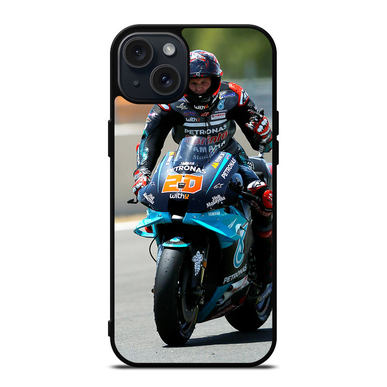 FABIO QUARTARARO MOTOGP 3 iPhone 15 Plus Case