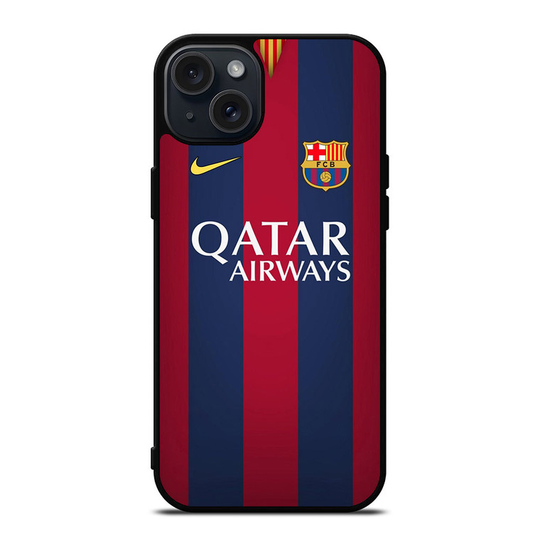 FC BARCELONA JERSEY iPhone 15 Plus Case