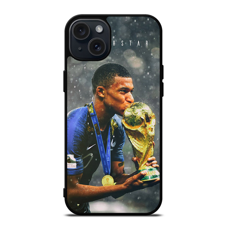 KYLIAN MBAPPE WORLDCUP iPhone 15 Plus Case KYLIAN MBAPPE WORLDCUP iPhone 15 Plus Case