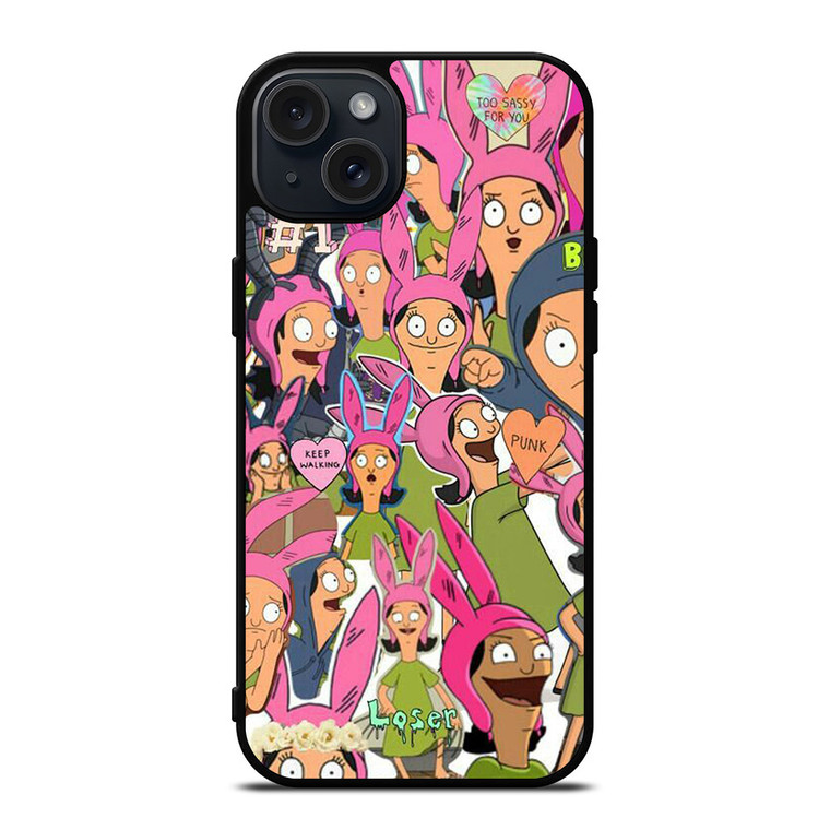 LOUISE BELCHER BOBS BURGERS 2 iPhone 15 Plus Case LOUISE BELCHER BOBS BURGERS 2 iPhone 15 Plus Case