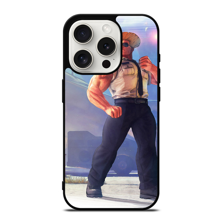 GUILE STREET FIGHTER iPhone 15 Pro Case