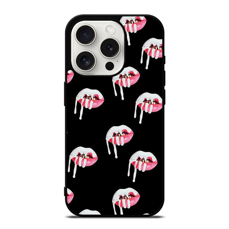 KYLIE LIPS COLLAGE iPhone 15 Pro Case KYLIE LIPS COLLAGE iPhone 15 Pro Case