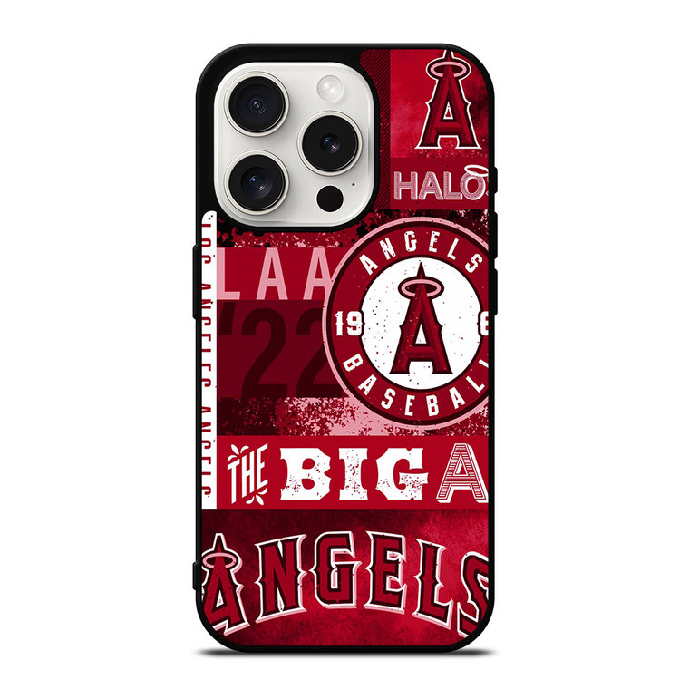 LA ANGELS OF ANAHEIM LOGO 3 iPhone 15 Pro Case