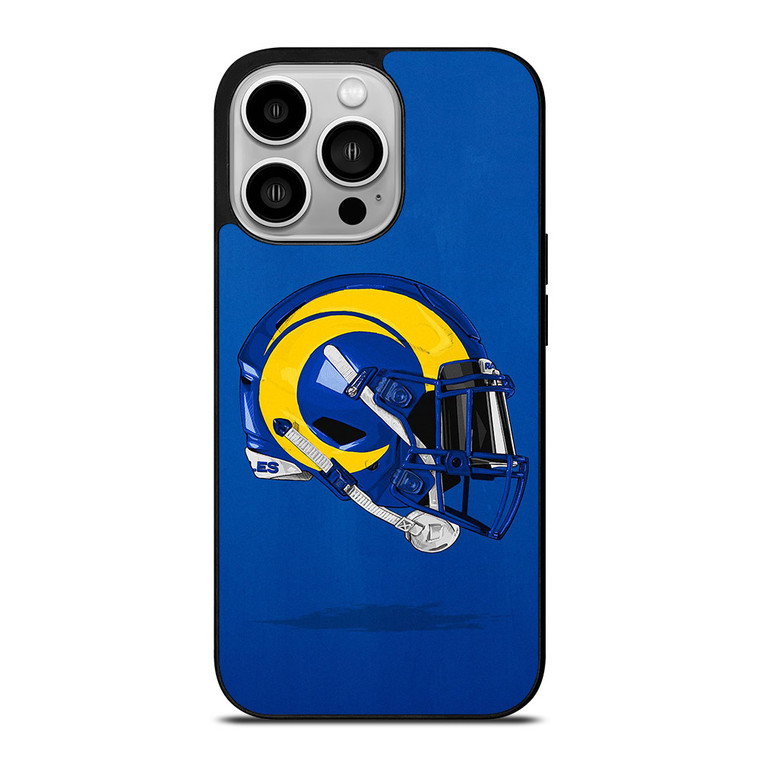 LA RAMS HELMET NFL iPhone 14 Pro Case