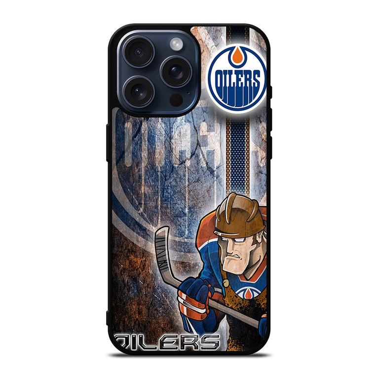 EDMONTON OILERS LOGO 2 iPhone 15 Pro Max Case