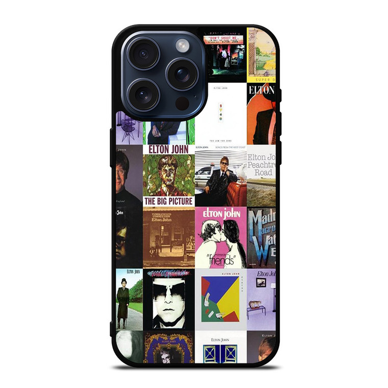 ELTON JOHN ALBUMS iPhone 15 Pro Max Case