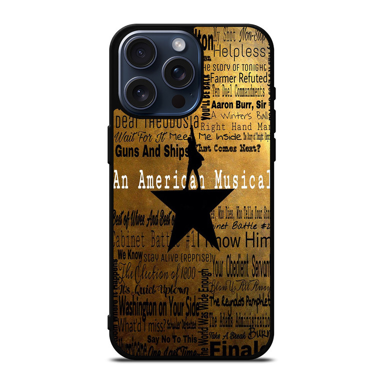 HAMILTON LOGO iPhone 15 Pro Max Case