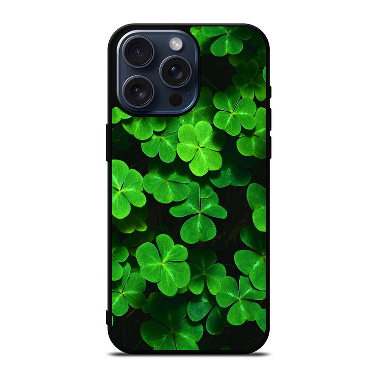 IRISH SHAMROCK CLOVER 2 iPhone 15 Pro Max Case