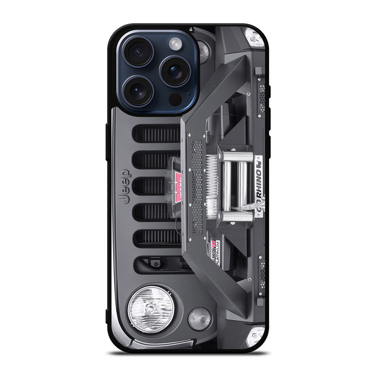 JEEP WRANGLER BLACK iPhone 15 Pro Max Case