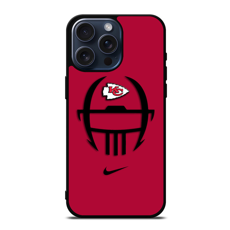 KANSAS CITY CHIEFS HELMET iPhone 15 Pro Max Case