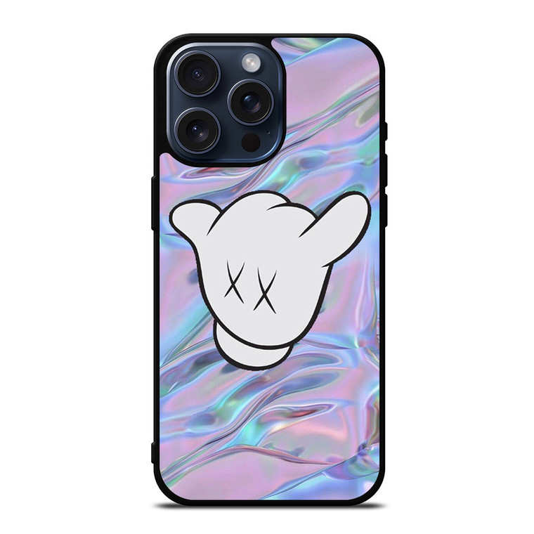 KAWS GLOVES iPhone 15 Pro Max Case