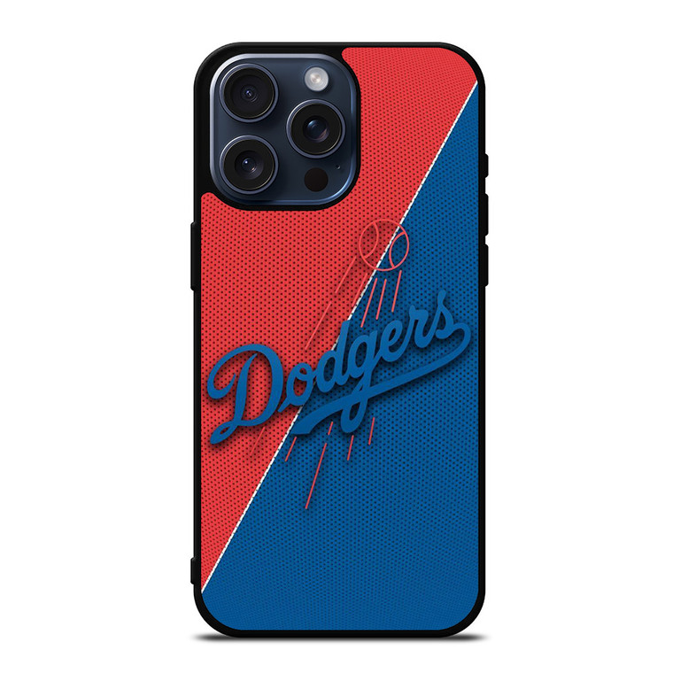LA DODGERS LOGO MLB 4 iPhone 15 Pro Max Case