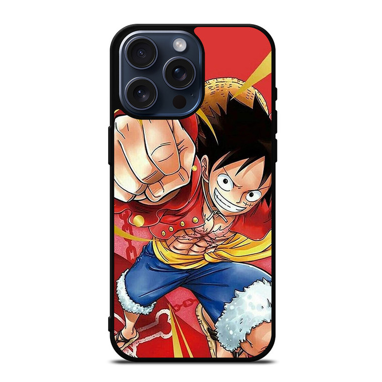 LUFFY PUNCH ONE PIECE iPhone 15 Pro Max Case